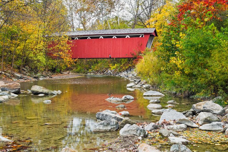 covered bridge